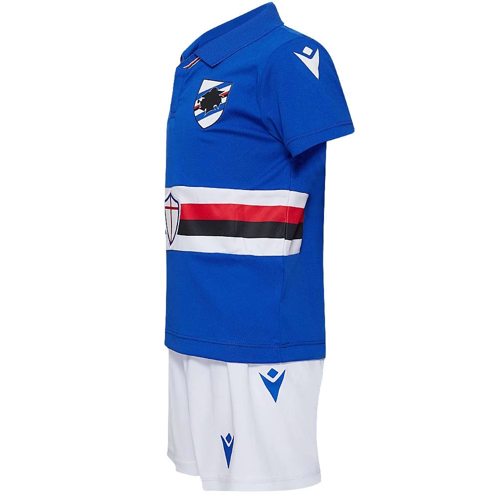 Sampdoria Genua Macron Baby Heim Trikot Set 58102194 – Bild 3