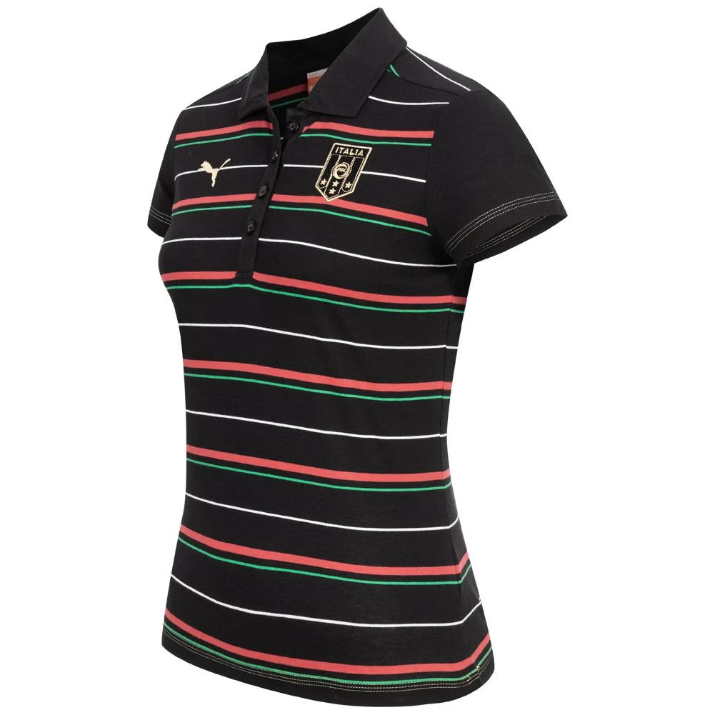 Italien FIGC PUMA Damen Polo-Shirt 738333-01 – Bild 2