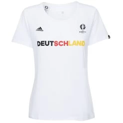 Deutschland Adidas UEFA EURO 2016 Damen T-Shirt AI5690