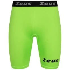 Zeus Bermuda Elastic Pro Herren Tights Neongrün