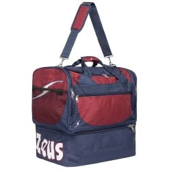 Zeus Borsa Delta Fußball Tasche Navy Dunkelrot