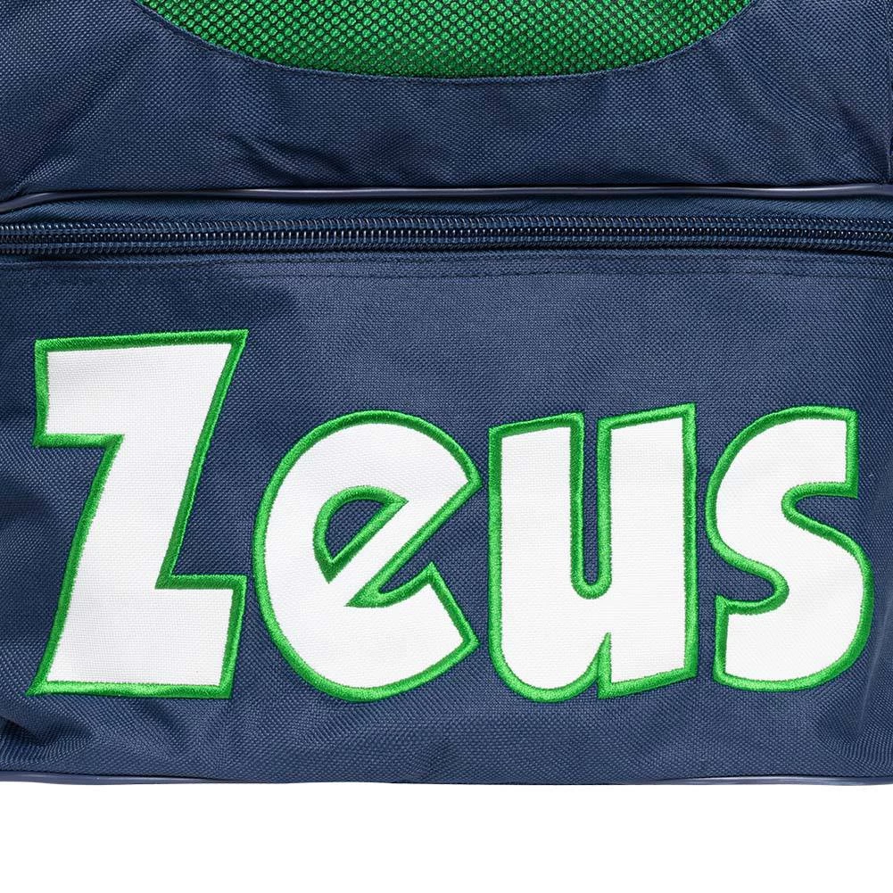 Zeus Borsa Delta Fußball Tasche Grün Navy – Bild 3