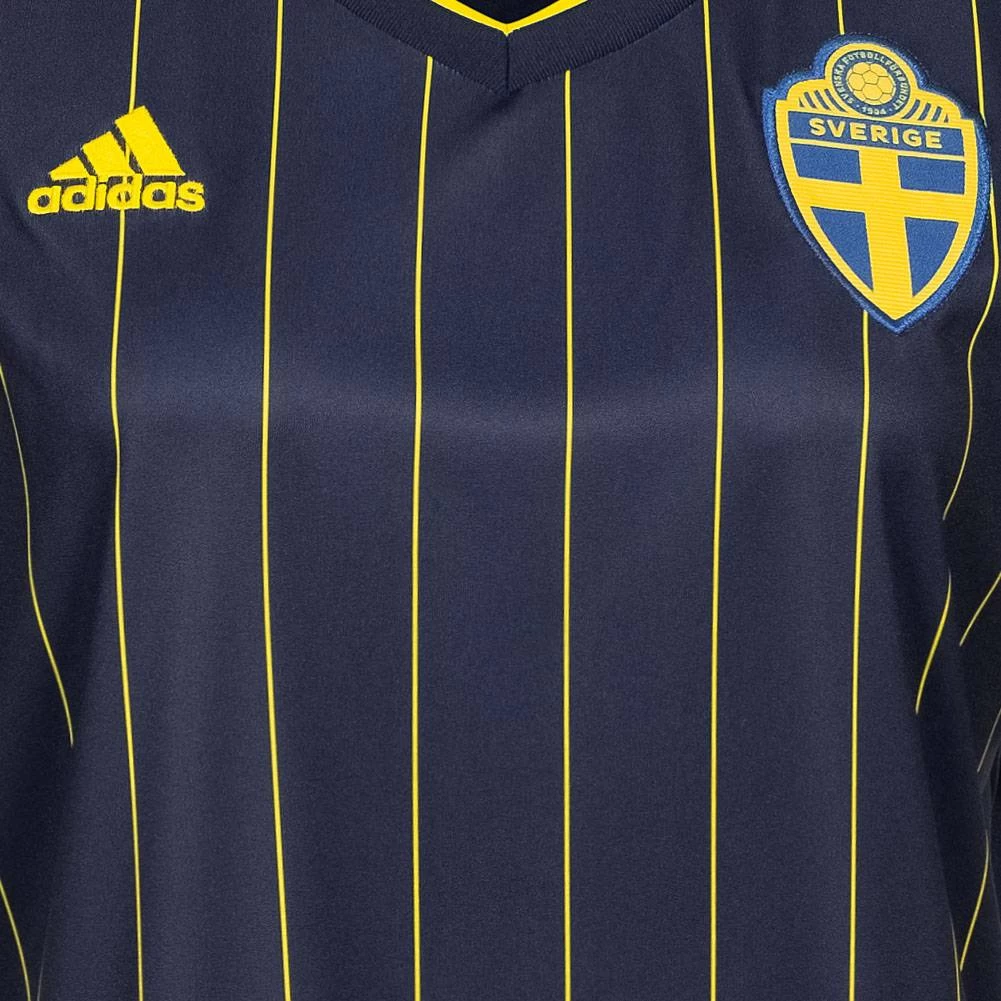 Schweden Adidas Damen Auswärts Trikot FH7621 – Bild 4