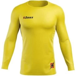 Zeus Fisiko Baselayer Langarm Funktionsshirt Gelb