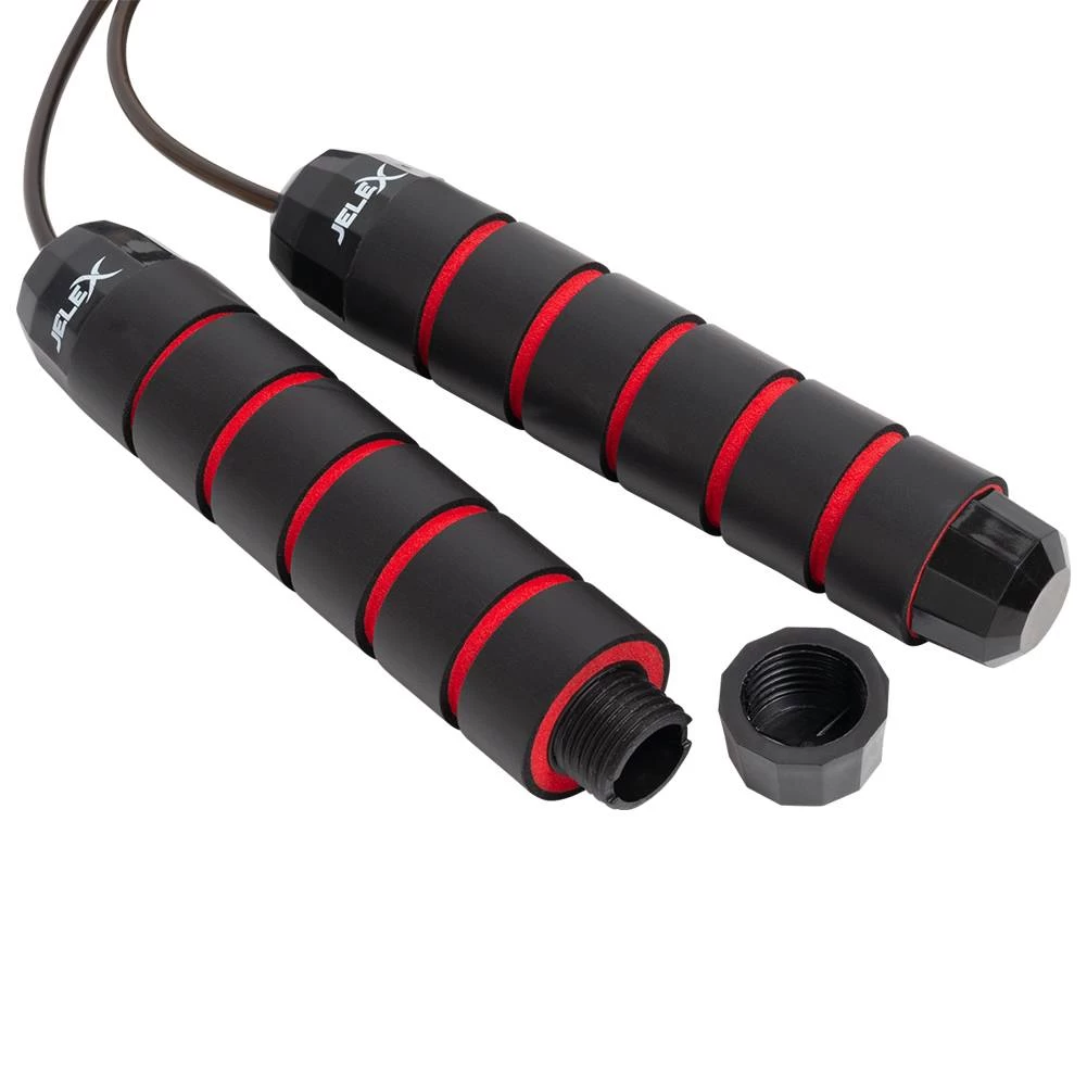 JELEX Jump Verstellbares Springseil Rot – Bild 5