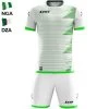 Zeus Mundial Teamwear Set Trikot Mit Shorts Weiß Grün