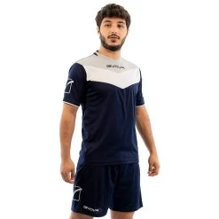Givova Kit Campo Set Trikot + Shorts Navy/grau
