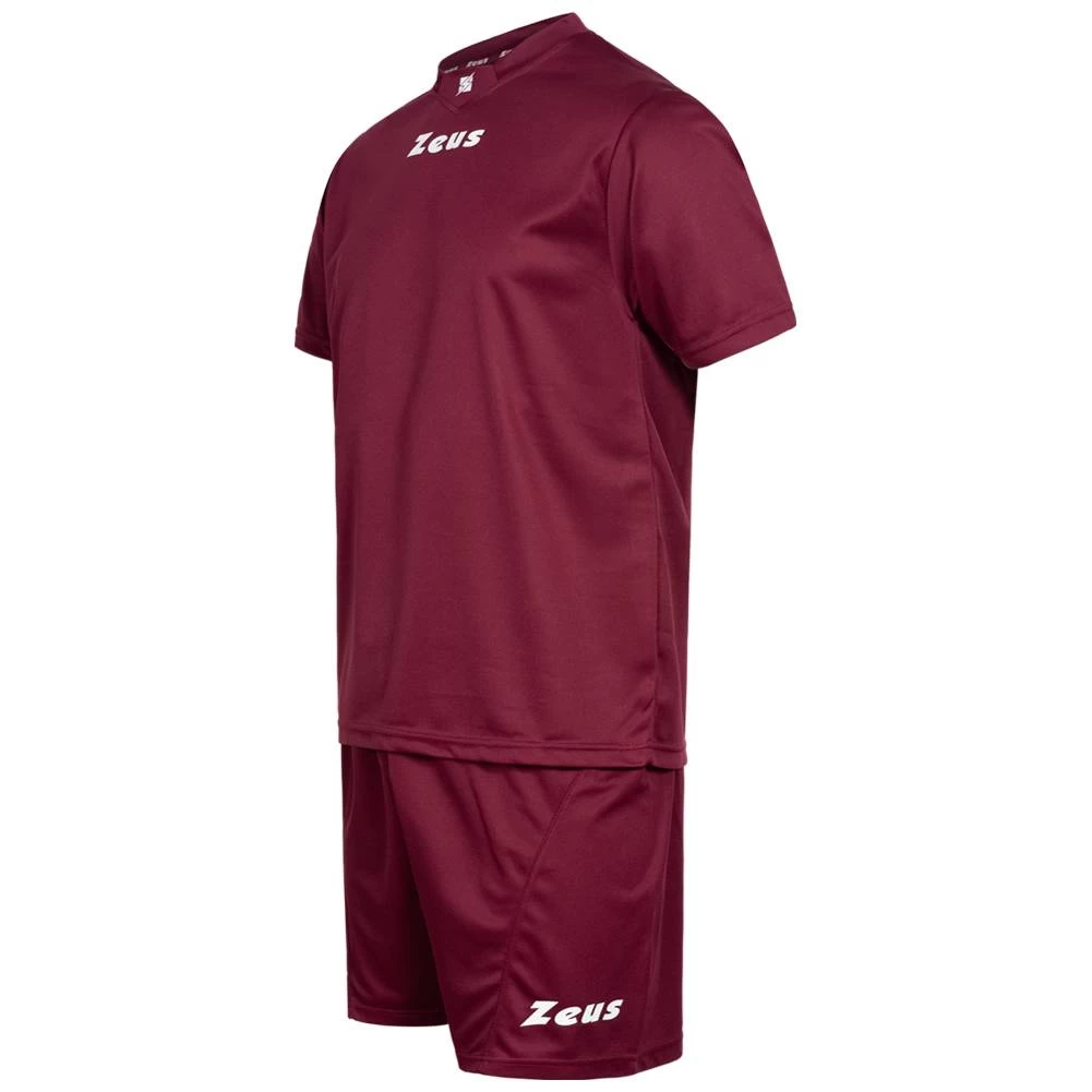 Zeus Kit Promo Trikot-Set 2-teilig Dunkelrot – Bild 2