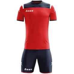 Zeus Kit Vesuvio Trikot-Set 2-teilig Navy Rot