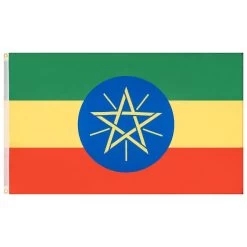 Äthiopien MUWO "Nations Together" Flagge 90x150cm
