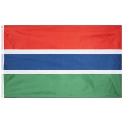 Gambia MUWO "Nations Together" Flagge 90x150cm