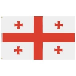 Georgien MUWO "Nations Together" Flagge 90x150cm