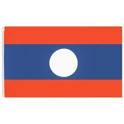 Laos MUWO "Nations Together" Flagge 90x150cm