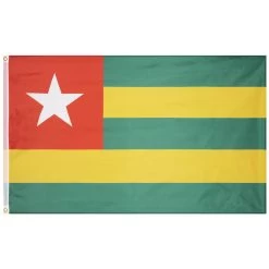 Togo MUWO "Nations Together" Flagge 90x150cm