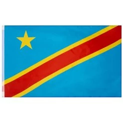 Demokratische Republik Kongo Flagge MUWO "Nations Together" 90 X 150 Cm