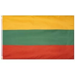 Litauen Flagge MUWO "Nations Together" 90 X 150 Cm