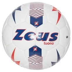 Zeus Pallone Tuono Fußball Weiß Rot