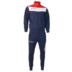 Givova Tuta Campo Trainingsanzug Navy/rot