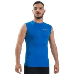 Givova Corpus 1 Tank Top Funktionsshirt Blau